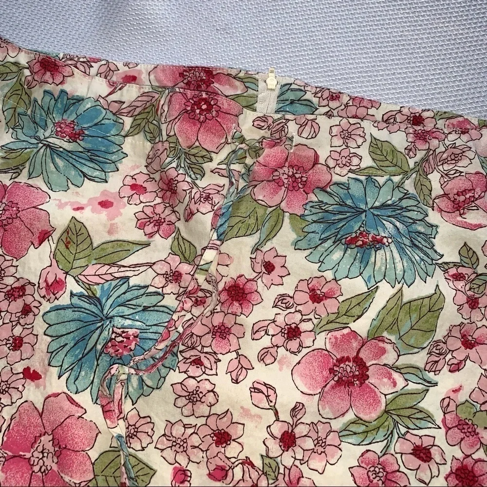 Jonathan Martin Floral Skirt, sz L - Picture 4 of 8